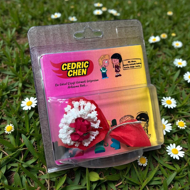 Hot Flowers Cedric ve Chen Temalı Aynalı